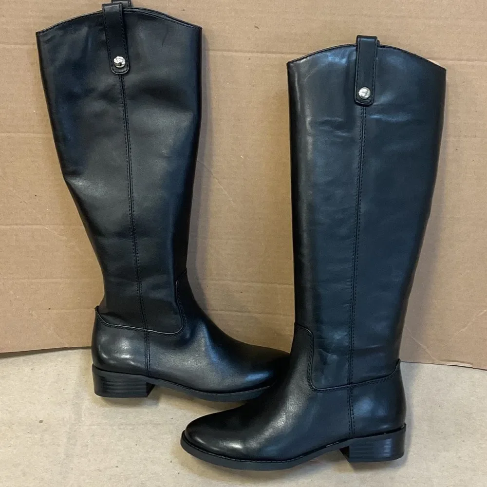 INC International Concepts Fawne Black Over the Knee Boots